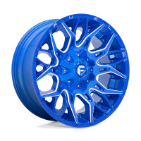 Fuel D770 Twitch Anodized Blue Milled