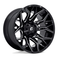 Fuel D769 Twitch Glossy Black Milled