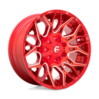 Fuel D771 Twitch Candy Red Milled