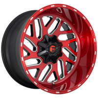 Fuel D691 Triton Candy Red Milled