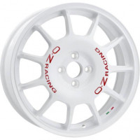 OZ Racing Leggenda Race White Red Lettering