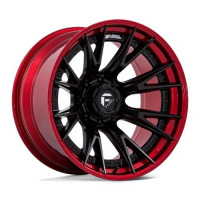 Fuel Fc402 Catalyst Matte Black W/ Candy Red Lip - 0