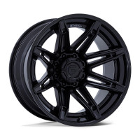 Fuel Fc401 Brawl Matte Black With Gloss Black Lip