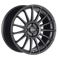 OZ Racing Superturismo LM Matt Graphite Silver Lettering