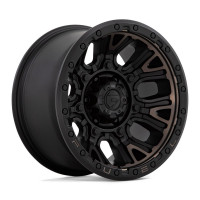 Fuel D824 Traction Matte Black With Double Dark Tint