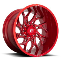 Fuel D742 Runner Candy Red Milled