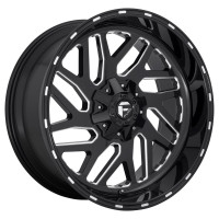 Fuel D581 Triton Gloss Black Milled