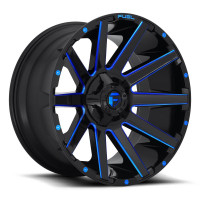 Fuel D644 Contra Gloss Black Blue Tinted Clear