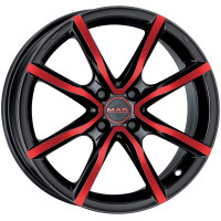 MAK Milano4 Black And Red